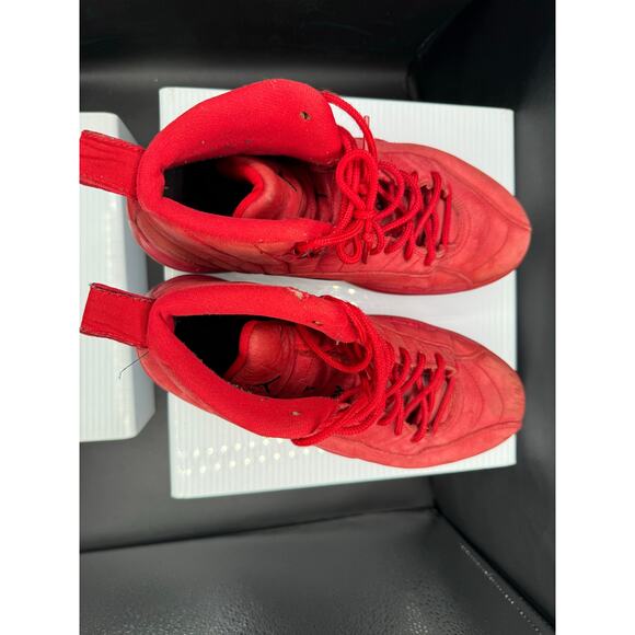 Nike Air Jordan 12 Retro Sneakers - Red - Size 8M - Picture 6 of 10